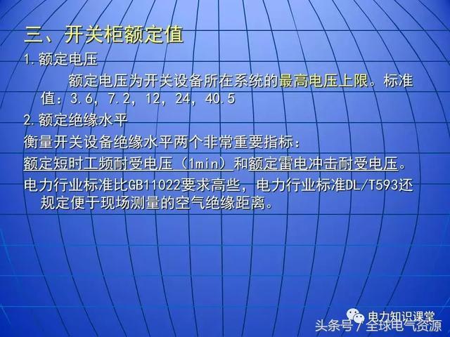 10kV中壓開關柜基礎知識，值得收集！