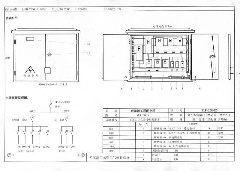 施工現場臨時用電配電箱(機柜)標準化配置圖集！