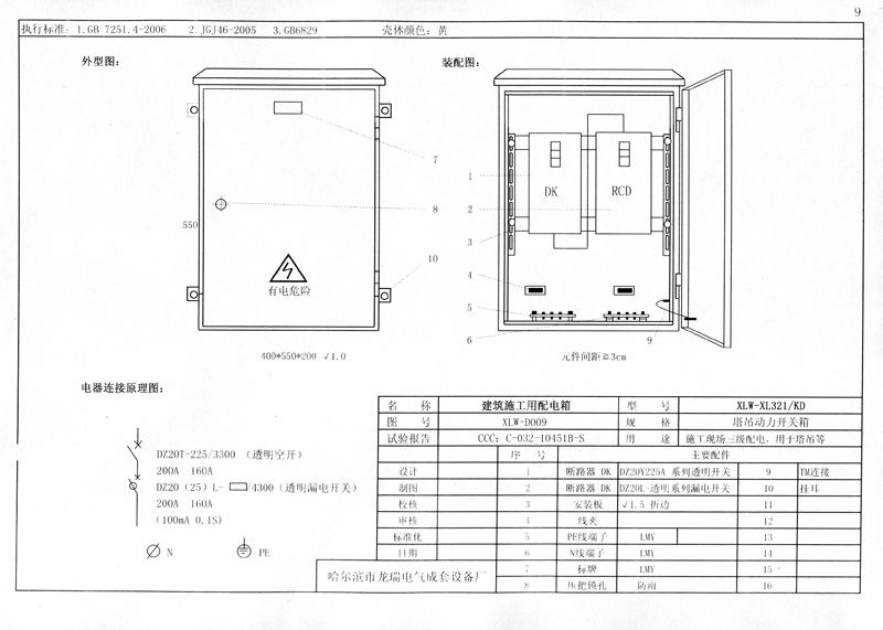 施工現場臨時用電配電箱(機柜)標準化配置圖集！