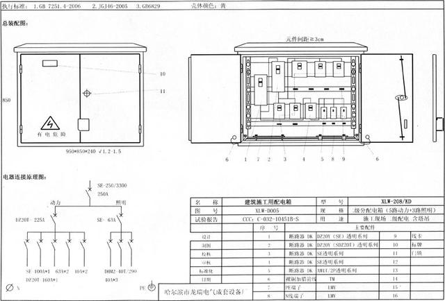 如何配置施工臨時用電配電箱(機柜)？圖片和文本的詳細分析！施工人員必需的